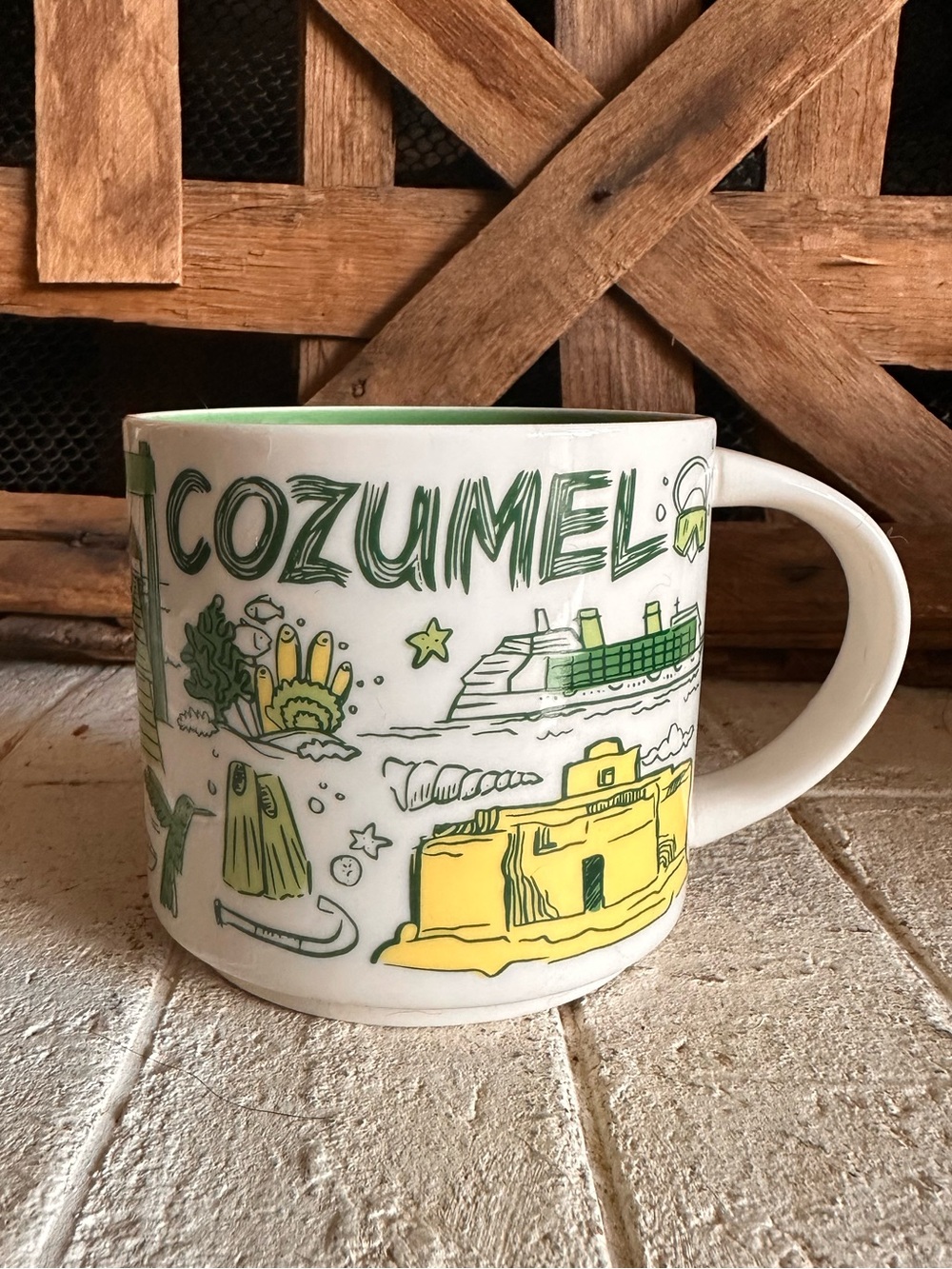 STARBUCKS COFFEE MUG - COZUMEL  , MEXICO 🇲🇽 (50)